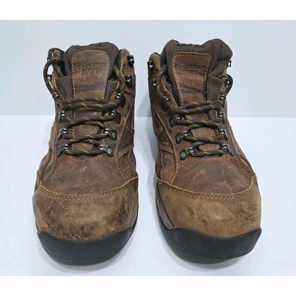 New Balance Mens 9.5 4E WIDE 977 Leather Hiking Boots Brown Goretex Waterproof - Picture 2 of 11